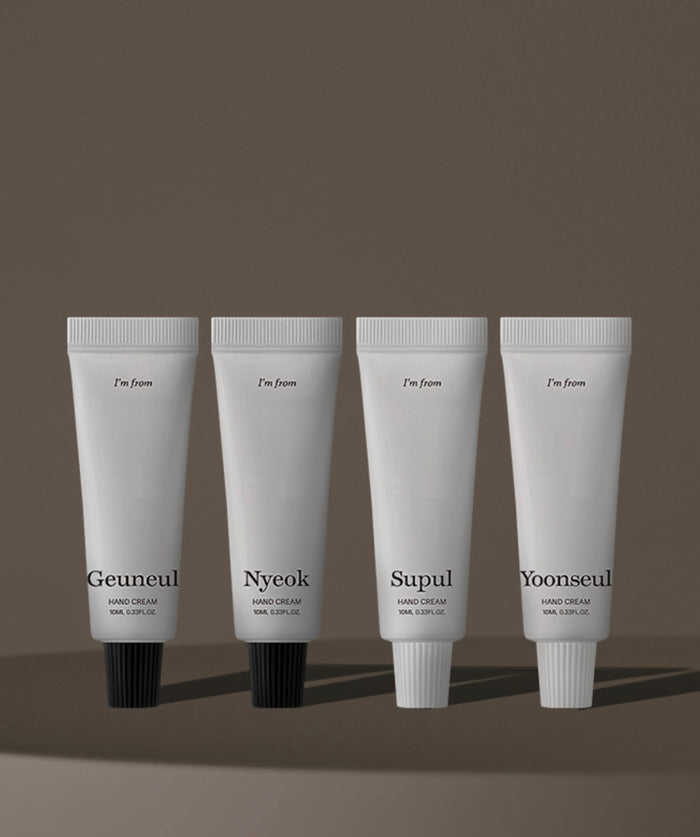 I'M FROM scent of scenery hanoka & brook hand cream discovery kit بكج كريمات اليدين من ام فروم