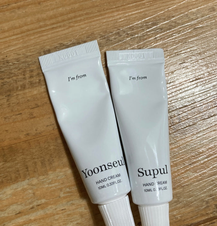 I'M FROM scent of scenery hanoka & brook hand cream discovery kit بكج كريمات اليدين من ام فروم
