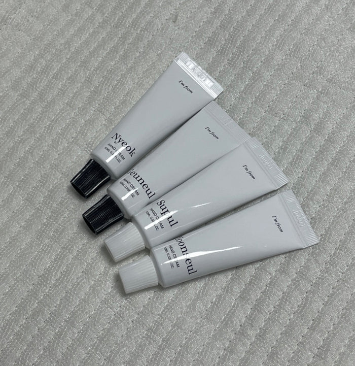 I'M FROM scent of scenery hanoka & brook hand cream discovery kit بكج كريمات اليدين من ام فروم