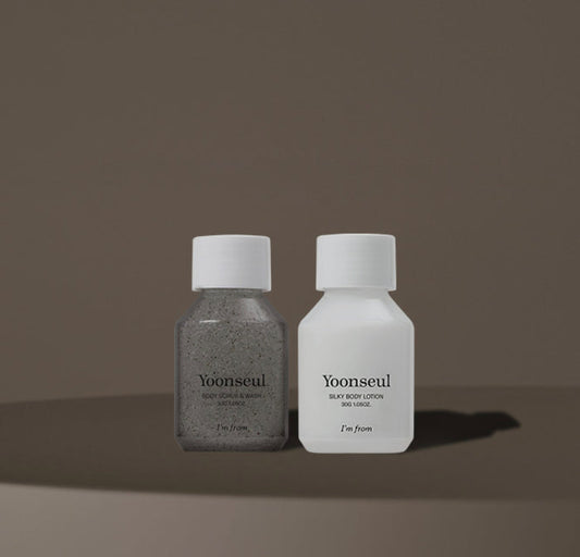 I'M FROM yoonseul body discovery kit بكج العناية بالجسم من ام فروم بالحجم الميني