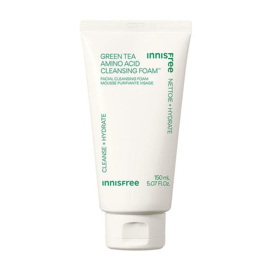 Innisfree Green Tea Amino Acid Cleansing Foam 150ml - Komiko Beauty