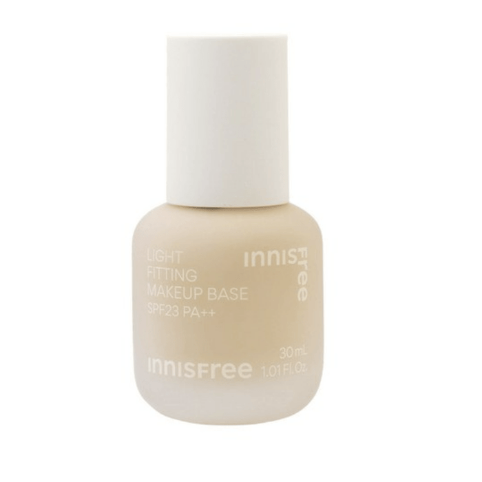 INNISFREE Light Fitting Make up Base SPF 23 PA++ 30ml (Peach) - Komiko Beauty
