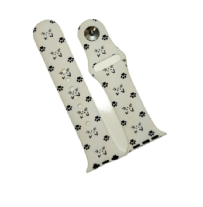 Interchangeable Silicone Printed Smart Watch Bands ***Multiple Styles