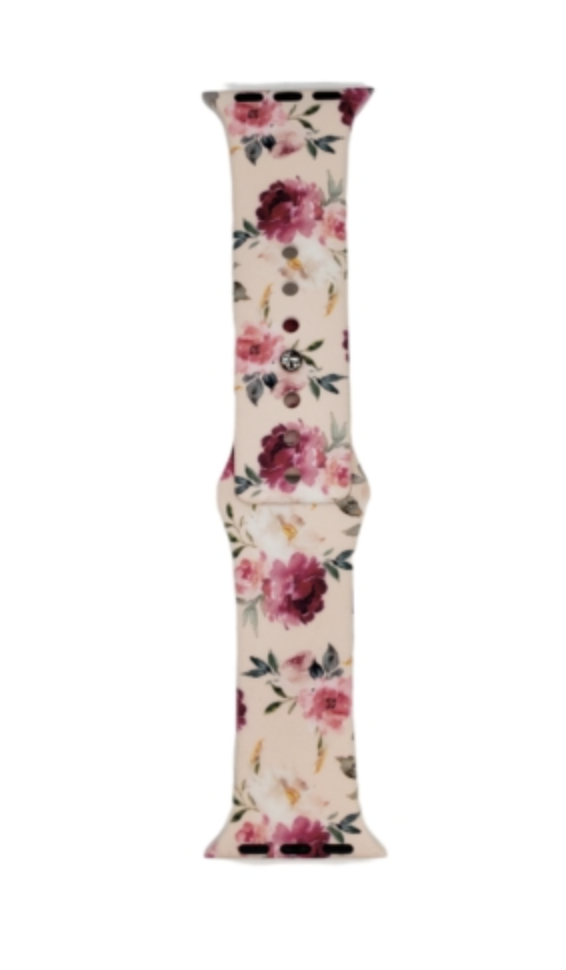 Interchangeable Silicone Printed Smart Watch Bands ***Multiple Styles