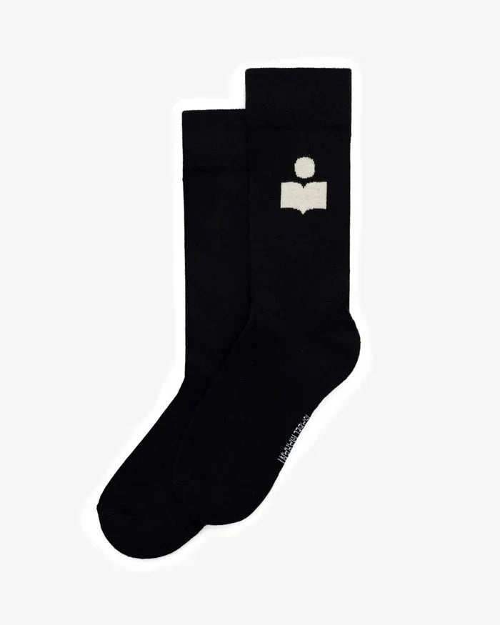 Isabel Marant - Siloki Chaussettes - Black - Accessoires - CT001JHA-A1C03J