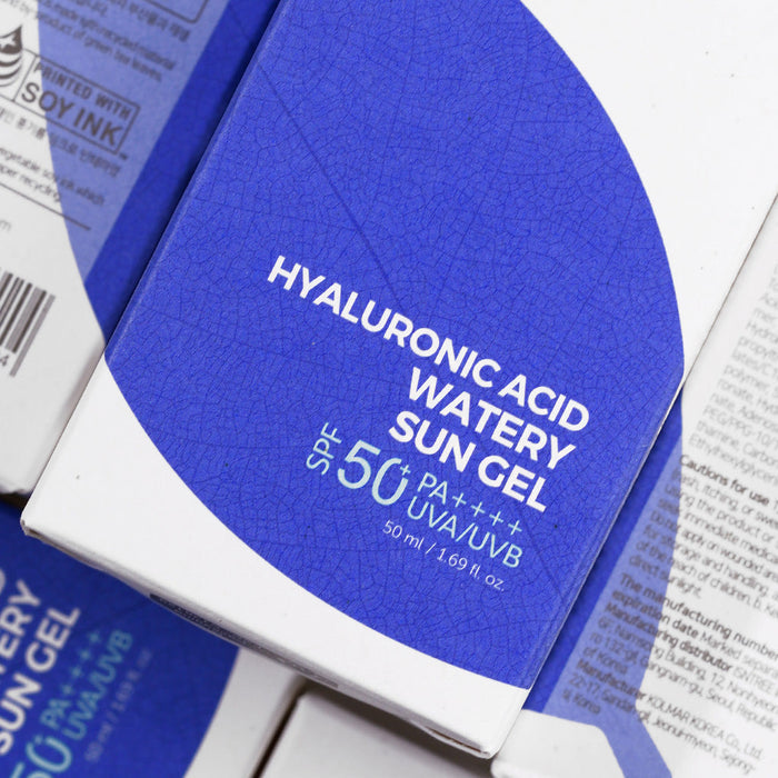 ISNTREE Hyaluronic acid watery sun gel set2 بكج قطعتين من جل واقي الشمس الكيميائي بالهايلرونك اسد من ازنتري