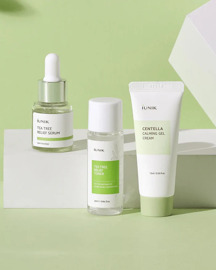 IUNIK Centella Mini Set بكج السنتيلا بالحجم الميني من ايونيك