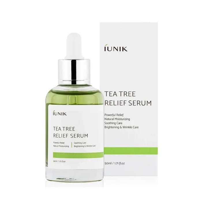 IUNIK Tea Tree Relief Serum سيروم البشرة بمستخلص شجرة الشاي من ايونيك