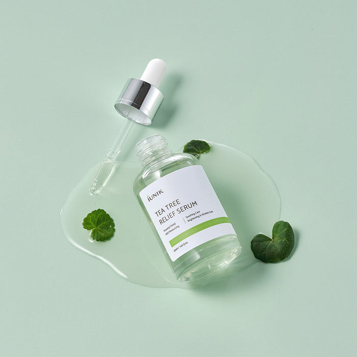 IUNIK Tea Tree Relief Serum سيروم البشرة بمستخلص شجرة الشاي من ايونيك