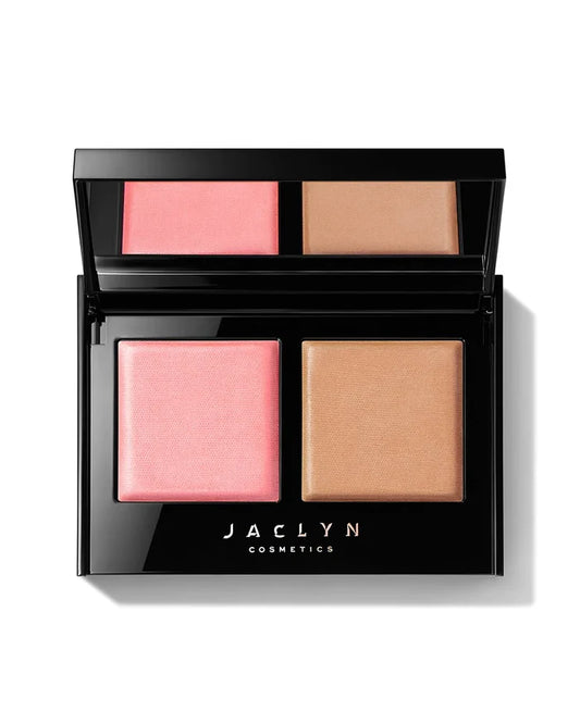 JACLYN Cosmetics Bronzer & Blusher Duo Pink Me Up