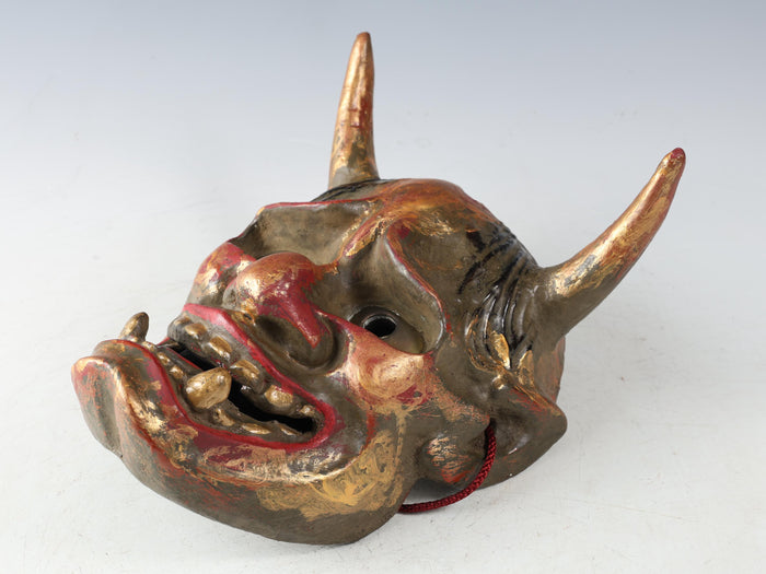 Japanese Noh Mask Hannya Paper Clay Nice Product Tsushima