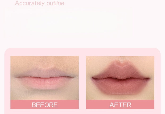 JILL LEEN Double-head Velvet Mousse Moist Lip Liner Pen T5622