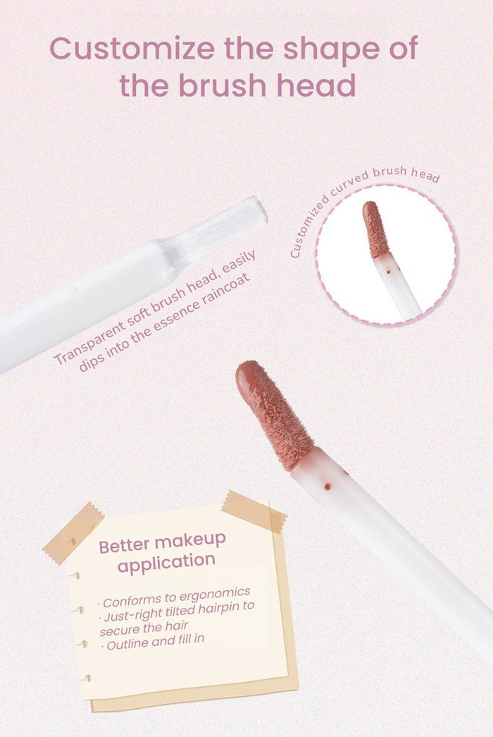 JILL LEEN Long-wear Matte & Glossy Double-head Lip Glaze T5618