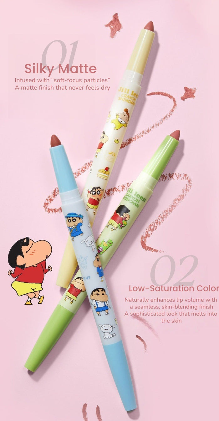 JILL LEEN X Crayon Shin-chan Collection Double-head Lip Liner Pen T5624