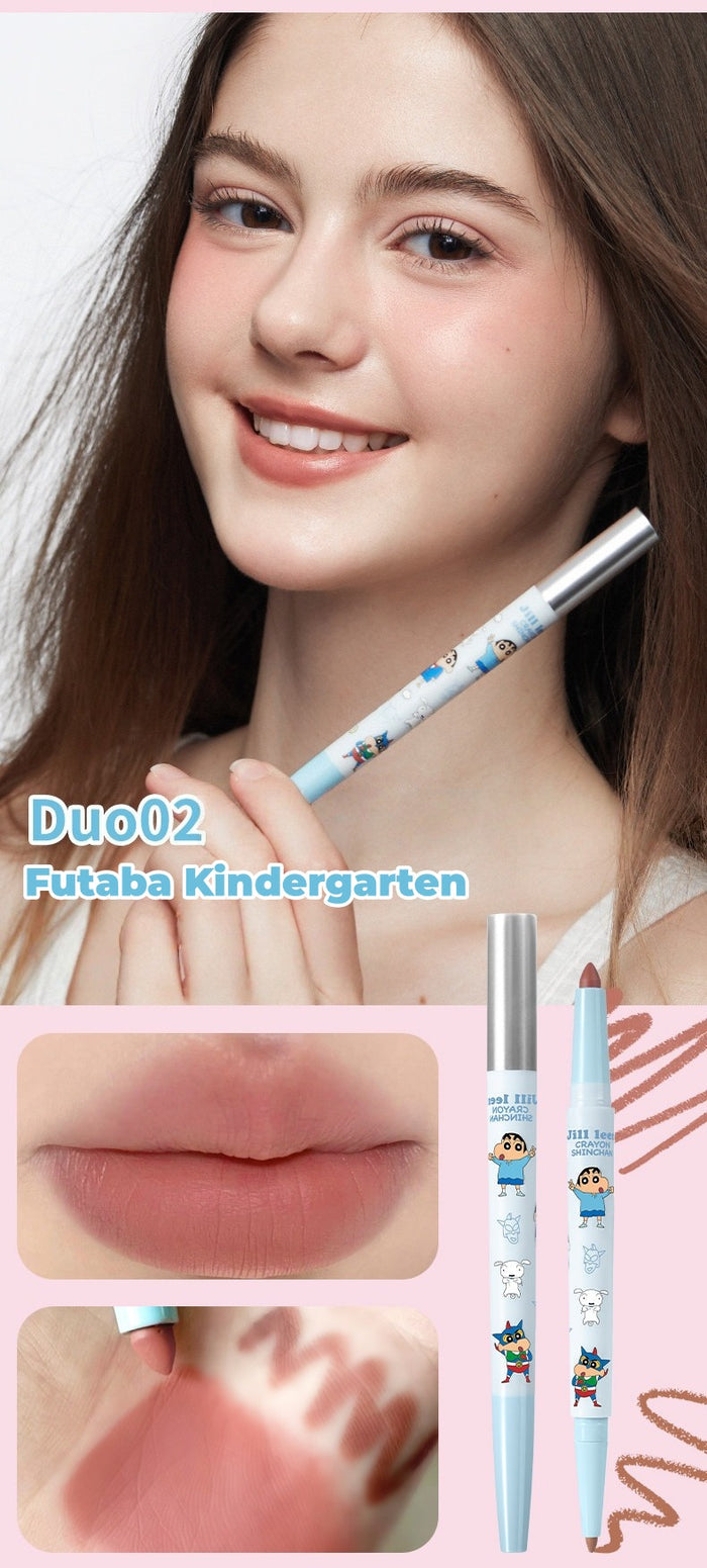 JILL LEEN X Crayon Shin-chan Collection Double-head Lip Liner Pen T5624
