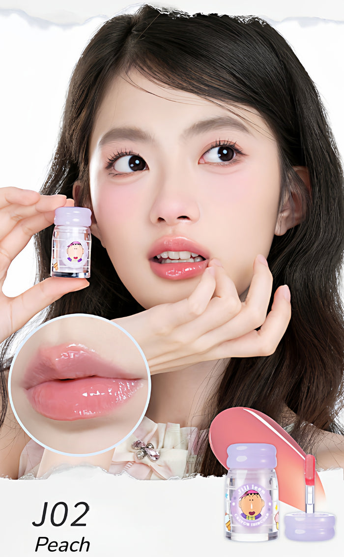 JILL LEEN X Crayon Shin-chan Glossy Long-wear Lip Gloss T5628