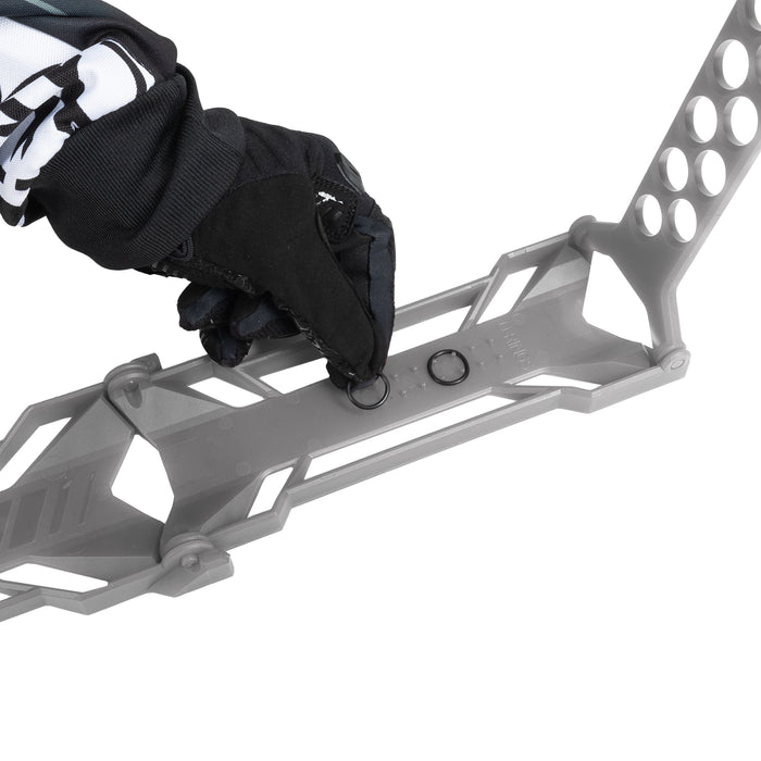 Joint Folding Gun Stand - Silver