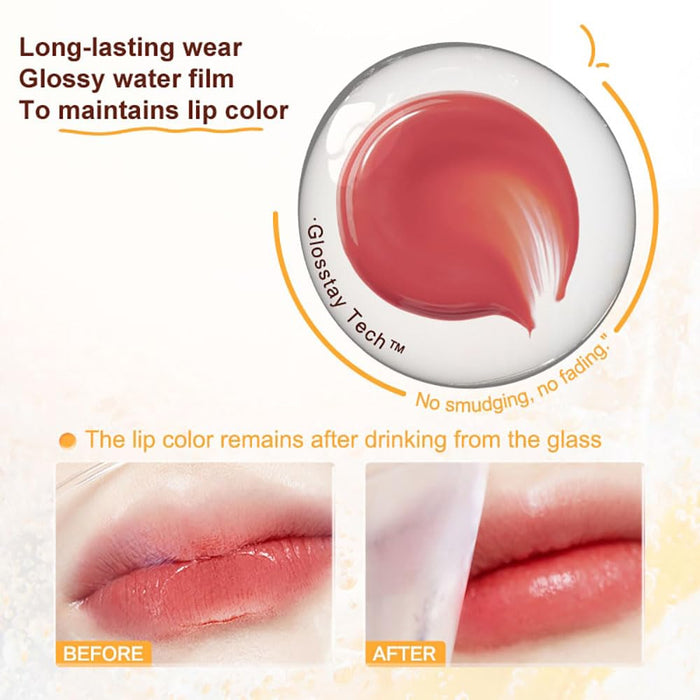 Judydoll - Special Edition Ice Watery Lip Gloss - #05 Sunset Orange