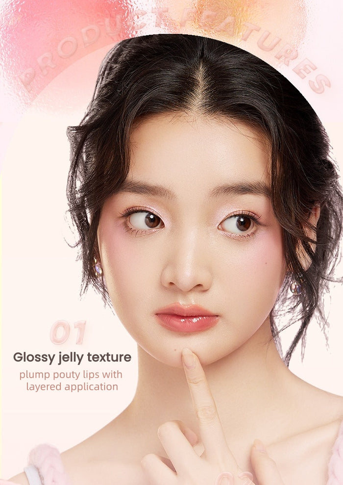 JUDYDOLL Nourishing & Soothing Jelly Glossy Lip Oil T5859