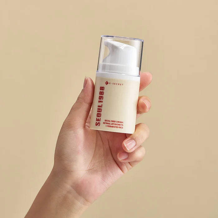K SECRET SEOUL 1988 Cream Retinal Liposome 1% + Fermented Rice كريم الريتنول والارز من كي سيكرت