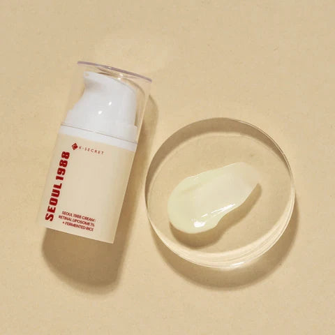 K SECRET SEOUL 1988 Cream Retinal Liposome 1% + Fermented Rice كريم الريتنول والارز من كي سيكرت