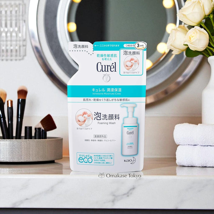 Kao Curel Foaming Face Wash Refill 130ml