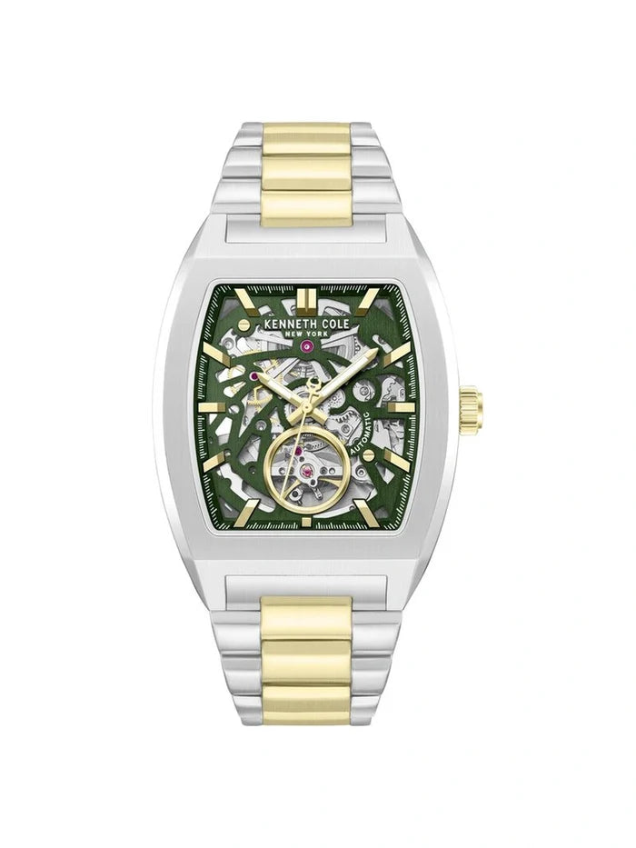 Kenneth Cole Round Green Dial Analog Watch - KCWGY0077506MNW