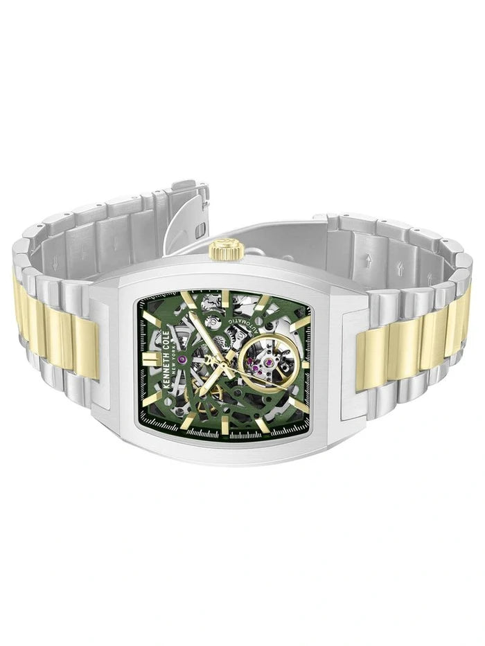 Kenneth Cole Round Green Dial Analog Watch - KCWGY0077506MNW