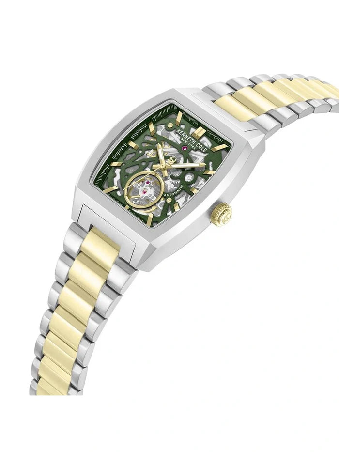 Kenneth Cole Round Green Dial Analog Watch - KCWGY0077506MNW