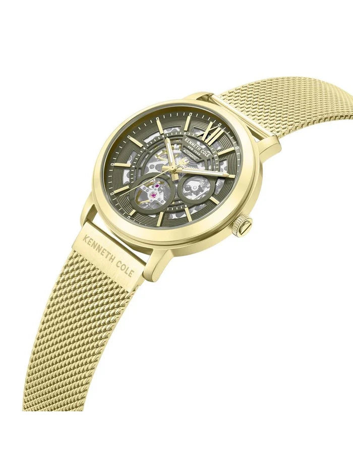 Kenneth Cole Round Green Dial Analog Watch - KCWGY0081203MNW