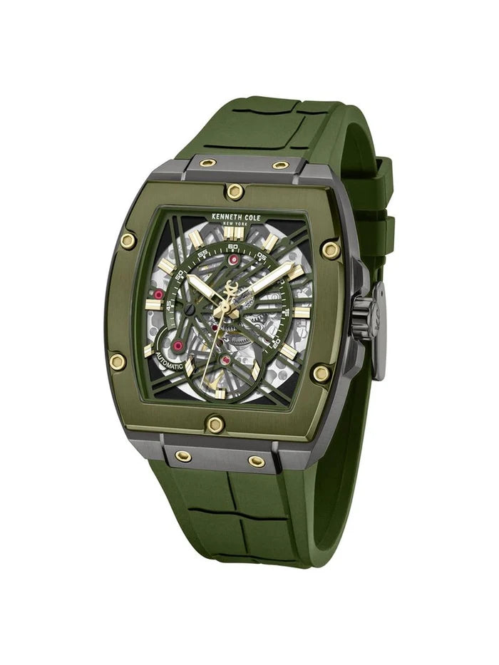 Kenneth Cole Round Green Dial Analog Watch - KCWGZ0067804MN