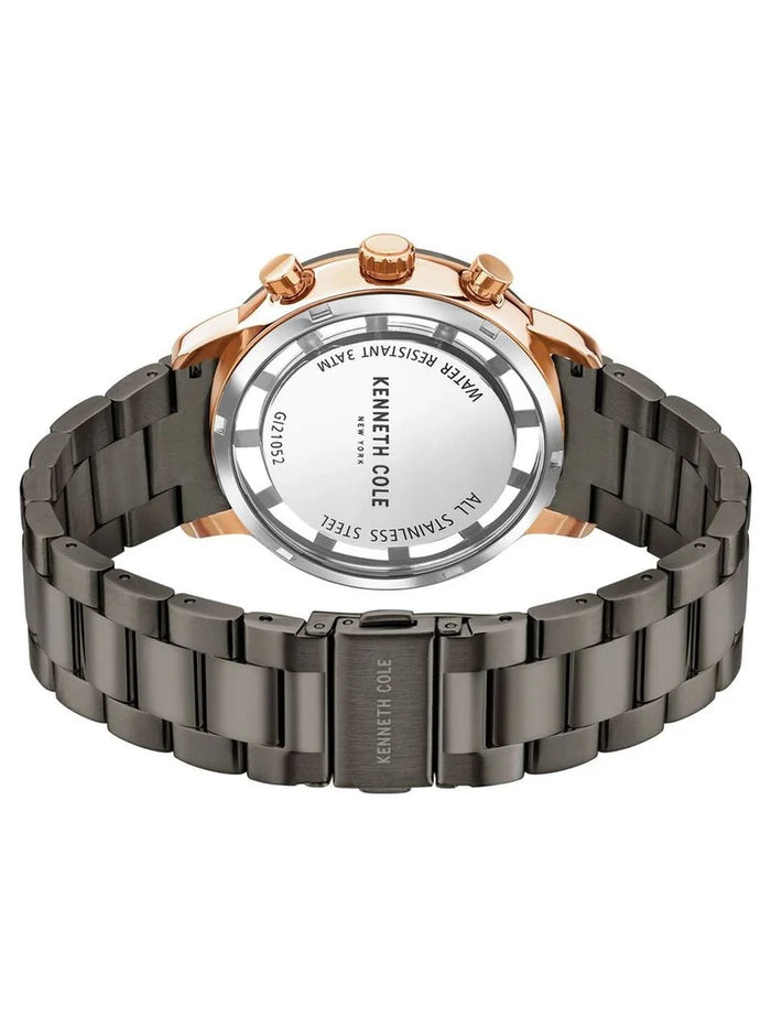 Kenneth Cole Round Grey Dial Analog Watch - NTKCWGI2105202MN