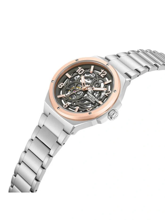 Kenneth Cole Round Grey Dial Analog Watch - NTKCWGY0046303MN