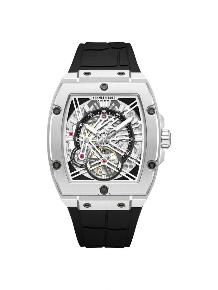 Kenneth Cole Round Silver Dial Analog Watch - KCWGZ0067803MN
