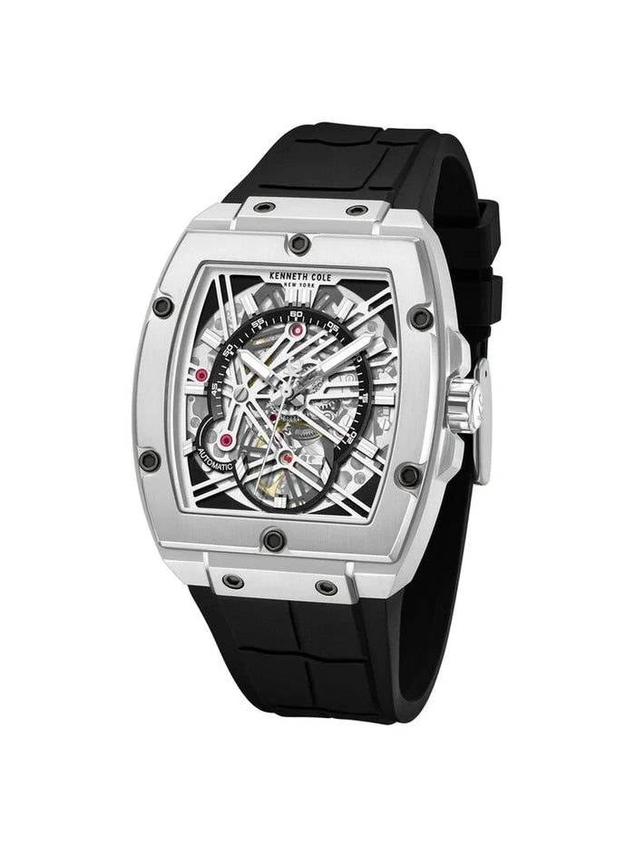 Kenneth Cole Round Silver Dial Analog Watch - KCWGZ0067803MN