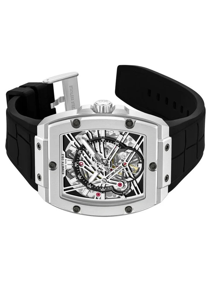 Kenneth Cole Round Silver Dial Analog Watch - KCWGZ0067803MN