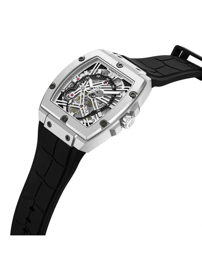 Kenneth Cole Round Silver Dial Analog Watch - KCWGZ0067803MN