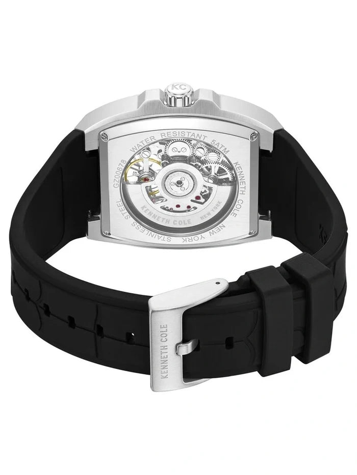 Kenneth Cole Round Silver Dial Analog Watch - KCWGZ0067803MN