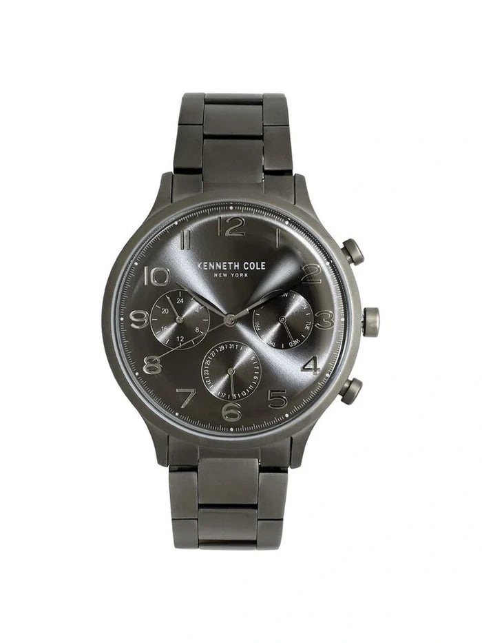 Kenneth Cole Round Silver Dial Analog Watch - NDKC50643004MN