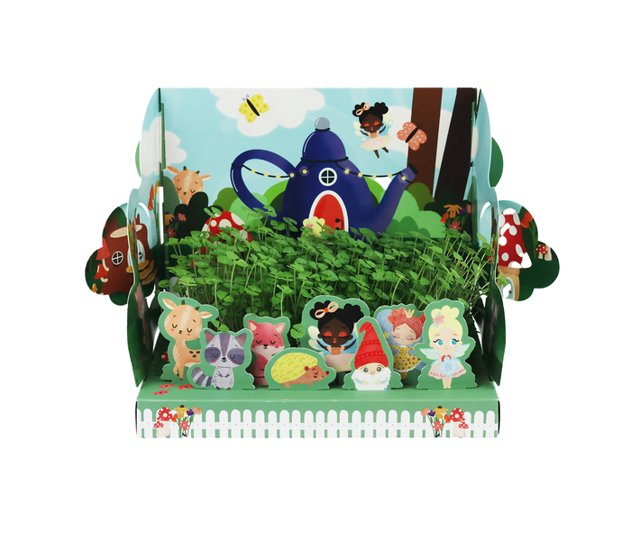 Kids Interactive Chia Grow Kit | Fairy & Woodland Characters