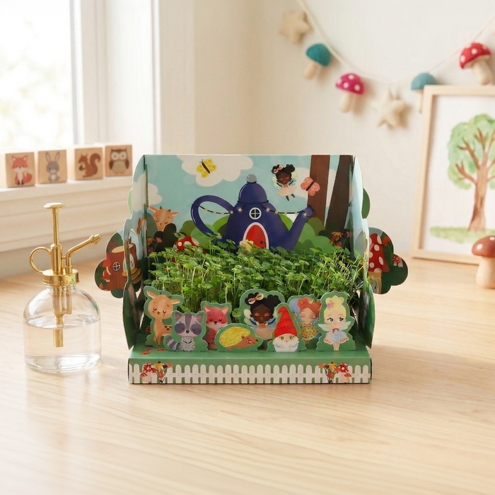 Kids Interactive Chia Grow Kit | Fairy & Woodland Characters
