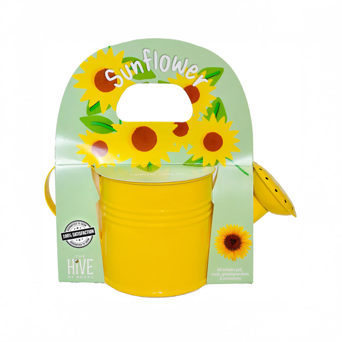 Kids Watering Can Sunflower Grow Kit