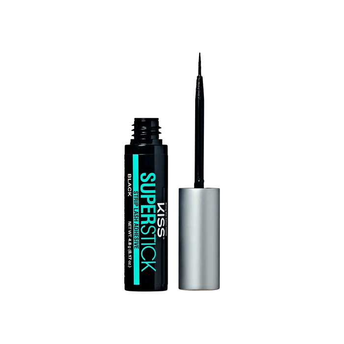 KISS SuperStick 5 Day Stay Strip Waterproof Lash Adhesive - Black لاصق الرموش باللون الاسود