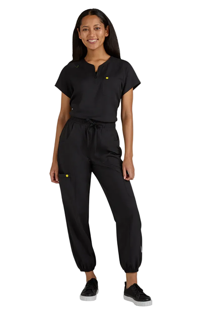 koi™ Women's Smiley World 7 Pocket Jogger