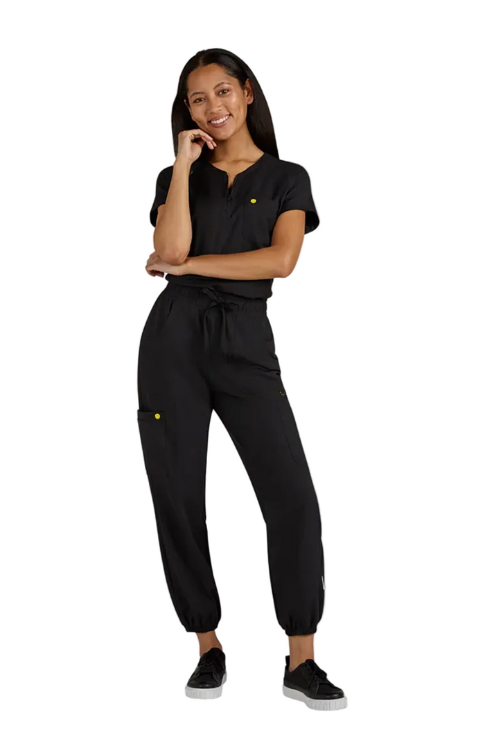 koi™ Women's Smiley World 7 Pocket Jogger