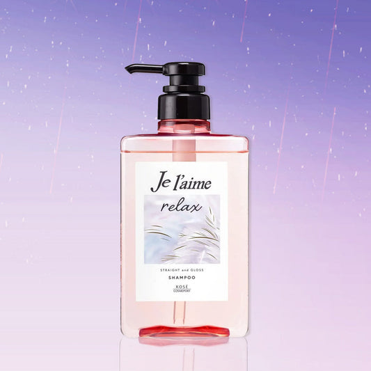 KOSÉ Je l'aime Relax Straight & Gloss Shampoo 480 ml