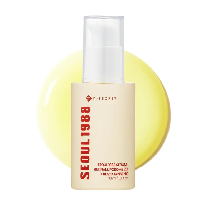 Ksecret - SEOUL 1988 Serum: Retinal Liposome 2% + Black Ginseng 30ml