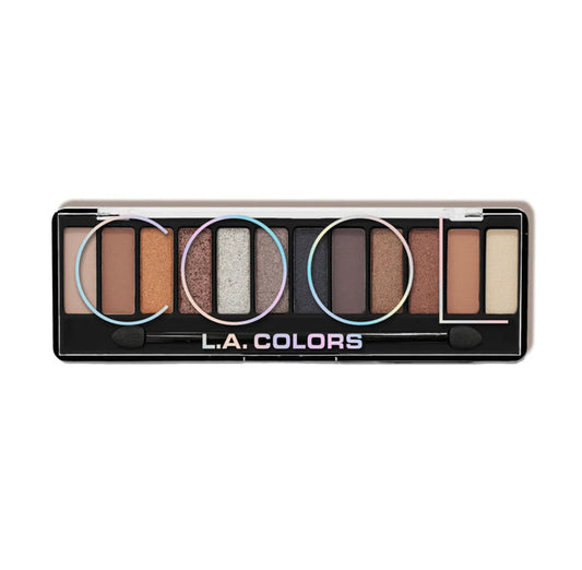 LA COLORS Color Vibe Eyeshadow 12 Mix & Match Shadow Cool