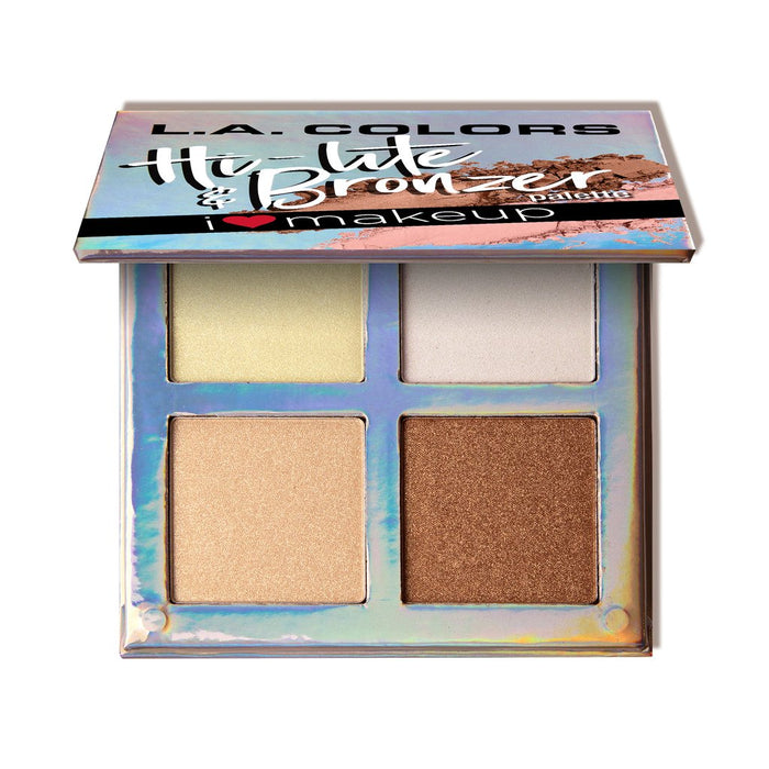LA COLORS I Love Makeup Hi Lye & Bronzer Luminous