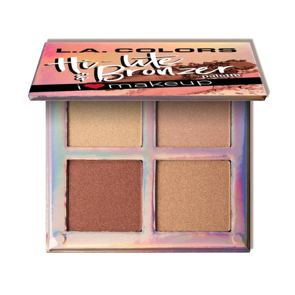 LA COLORS I Love Makeup Hi Lye & Bronzer Radiance